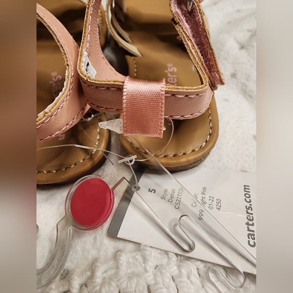 Carter's 5T Sandals NWT - Picture 9 of 9